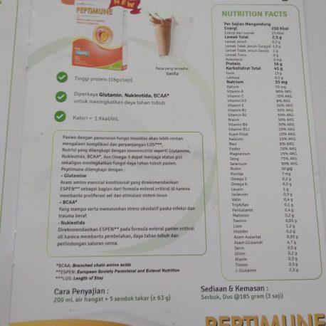 Nutrisi PEPTIMUNE